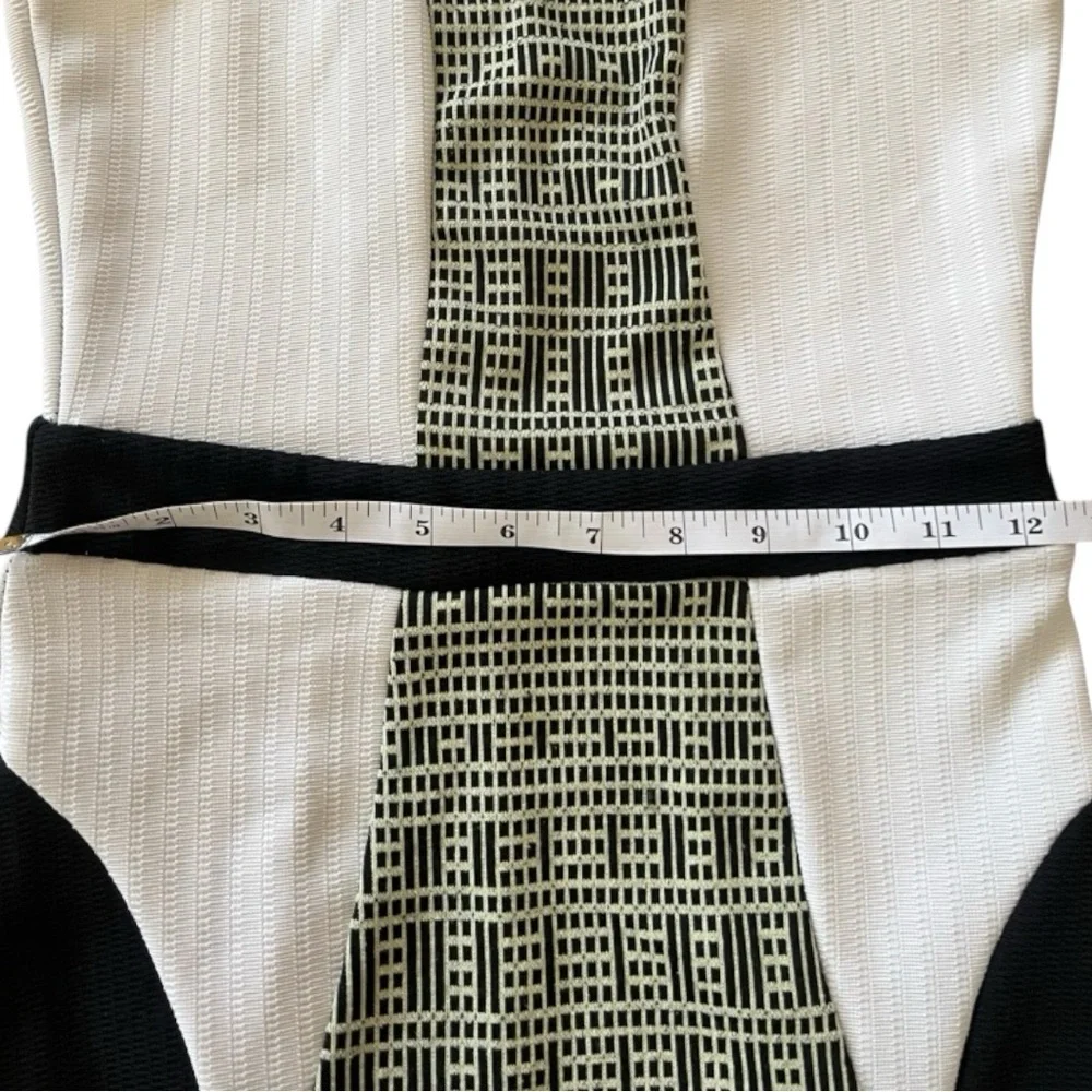 River Island | Black and White Women's Dress Size Medium 6 - Picture 12 of 15